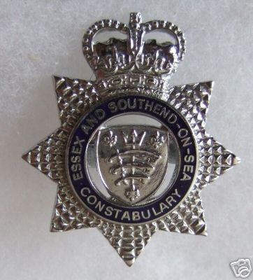 Essex & Southend on Sea. Cap Badge. Sen Officer. QC
Keywords: Essex Southend CB