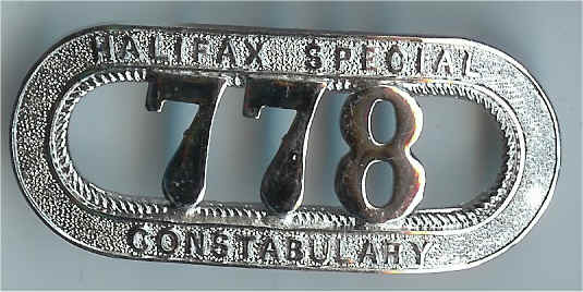 Halifax Special Constabulary Armband Badge
Keywords: Halifax