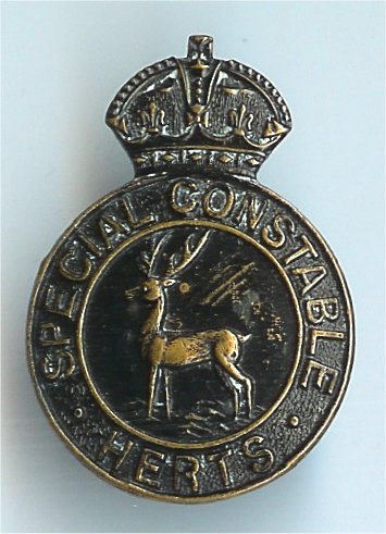 Hertfordshire Constab. SC Lapel Badge. Black. KC
Keywords: Hertfordshire Lapel SC