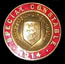 Hull City Police. SC Lapel Badge Red. 1914
Keywords: Hull Lapel SC
