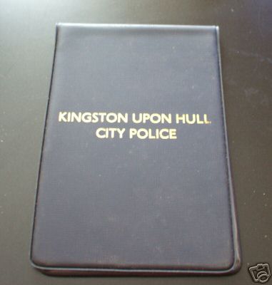 Hull City Police. Notebook Cover
Keywords: Hull Notebook