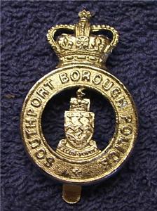 Southport Borough Police. Cap Badge. QC
Keywords: Southport CB