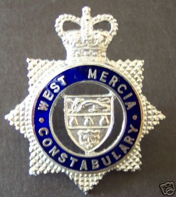 West Mercia Constabulary Cap Badge QC
Keywords: West Mercia Cap Badge QC