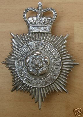 West Riding Constabulary Helmet Plate QC
Keywords: West Riding Helmet Plate QC