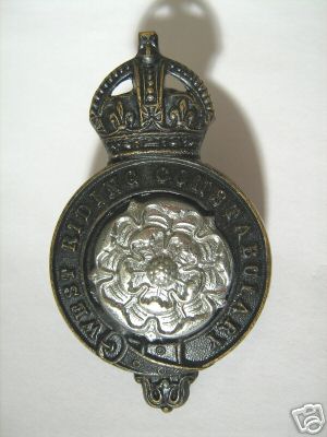 West Riding Constabulary Cap Badge KC
Keywords: West Riding Cap Badge KC