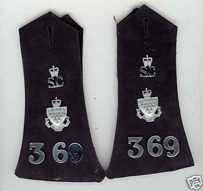 Special Constabulary epaulettes
