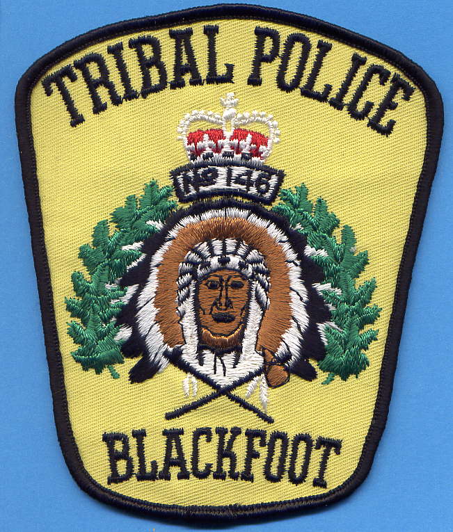 BLACKFOOT TRIBAL POLICE, ALBERTA
Keywords: BLACKFOOT TRIBAL ALBERTA