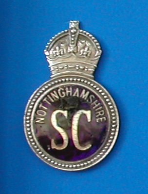 NOTTINGHAMSHIRE SPECIAL CONSTABULARY CAP BADGE
