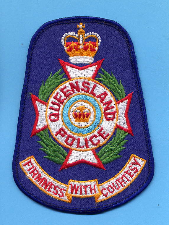 QUEENSLAND POLICE (ENGLISH MOTTO)
