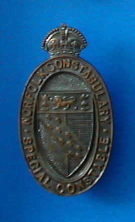 NORFOLK CONSTABULARY SPECIAL CONSTABLE LAPEL BADGE
Keywords: NORFOLK SC Lapel