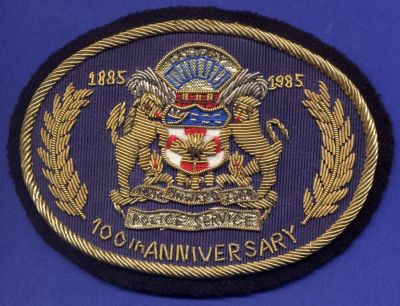 CALGARY POLICE CENTENNIAL WIRE CREST
