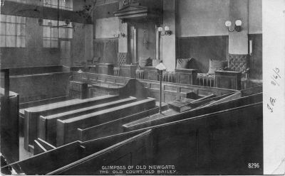 CITY OF LONDON POLICE, THE OLD COURT, OLD BAILEY
DATED 08/06/1903
