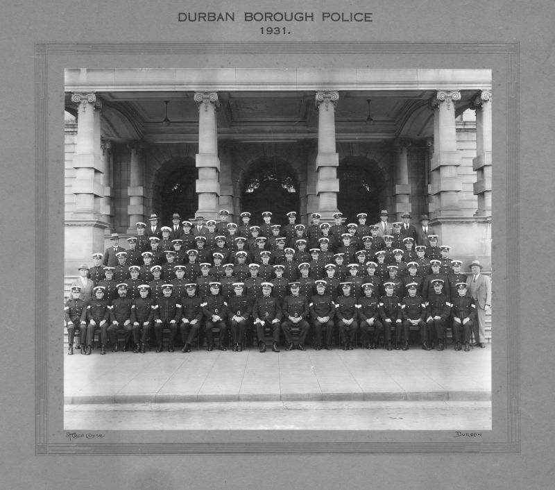 DURBAN BOROUGH POLICE, 1931
