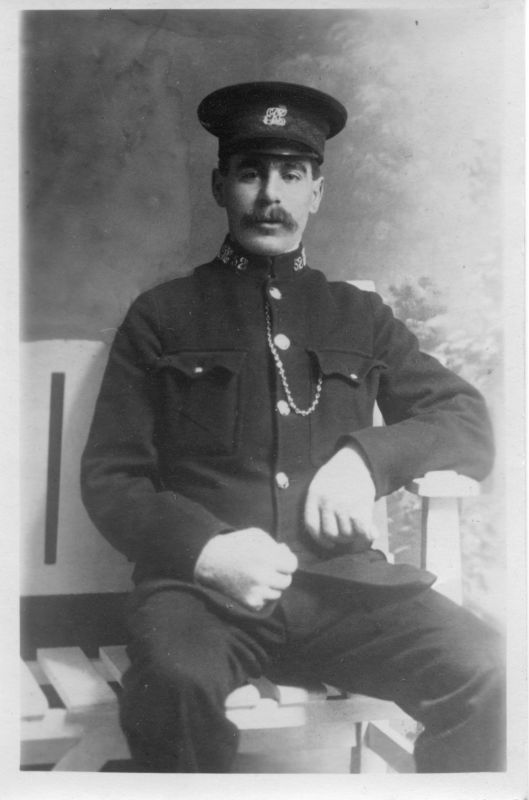 EAST RIDING CONSTABULARY, PC 52
Photo dated 22/November/1916
Photographer: Seaman's Studios, 43 Toll Gavel, Beverley.
