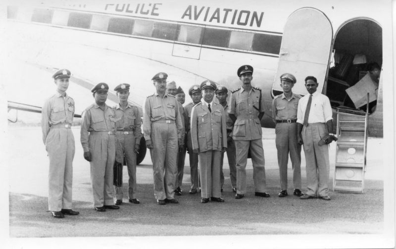 FEDERATION OF MALAYA POLICE, CIRCA 1952, SINGAPORE
