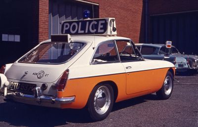 GREATER MANCHESTER POLICE, 1967 MGB.GT
Taken by PC Steve Davies (Traffic) at Stretford Police Station
