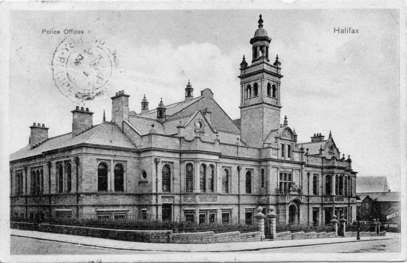 HALIFAX BOROUGH POLICE HQ, Circa 1906
