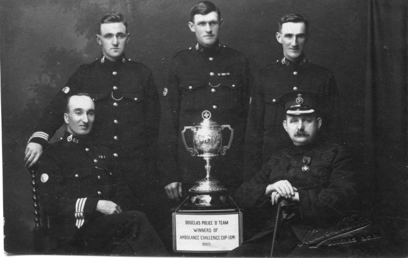 ISLE OF MAN POLICE, DOUGLAS
Photo dated 1923
