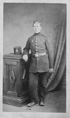 LINCOLNSHIRE CONSTABULARY, PC 111
Photographer: A.T.Osbourne, 312 High Street, Lincoln.
