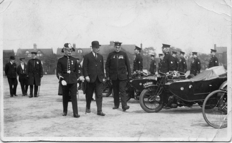 MANCHESTER CITY POLICE, MOTORCYCLE UNIT, Circa 1931
Thanks to Tony Roach for the info.

