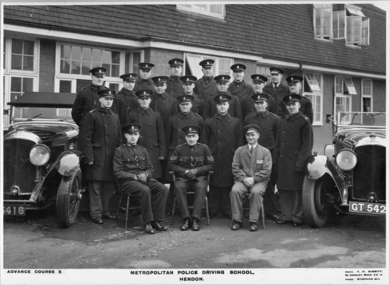 METROPOLITAN POLICE ADVANCED DRIVING COURSE #5
Great cars in the picture.
