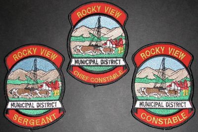 MUNICIPAL DISTRICT OF ROCKYVIEW POLICE, ALBERTA
Keywords: Canada Patch