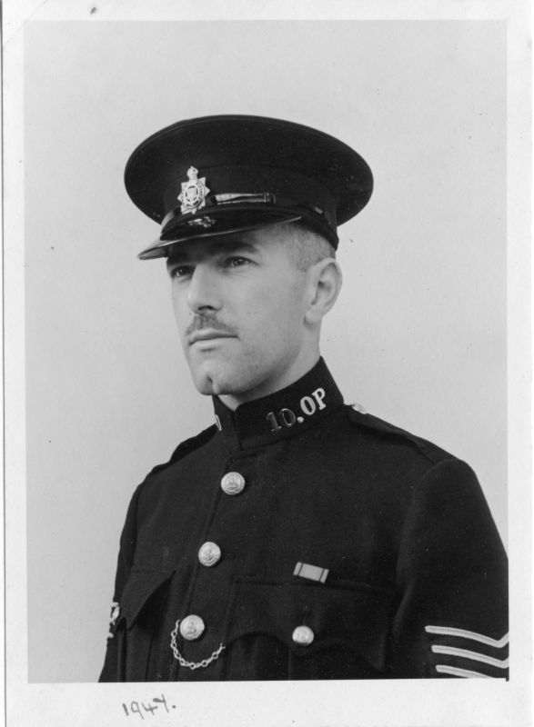 OXFORD CITY POLICE, SERGEANT 10 OP
Photo dated 1947
