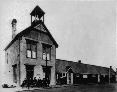 CALGARY POLICE FORCE IN 1880'S
THIS IS A PHOTO FROM THE 1880'S AND SHOWS CHIEF ENGLISH AND THE CALGARY POLICE FORCE IN FRONT OF THE ORIGINAL WOODEN POLICE HQ. (LONG GONE, NOW SITE OF CITY HALL)
Keywords: Canada