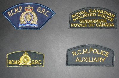 ROYAL CANADIAN MOUNTED POLICE, OLD PATCHES
Keywords: Canada