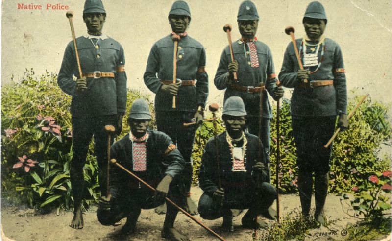 SOUTH AFRICA, NATIVE POLICE 
