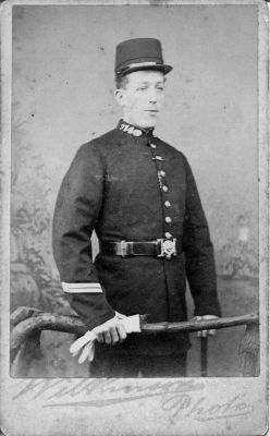 WEST RIDING CONSTABULARY, PC 914, GEORGE CLARKE
Photographer, Wilkinson, New House, Huddersfield
