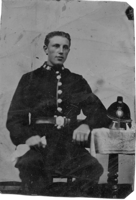 WIGAN BOROUGH POLICE, PC 8
This is an image on tin plate so could date from 1860/1870's.
No other info.
