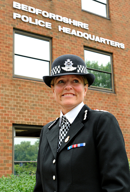 Chief Constable Colette Paul
Colette Paul joined Bedfordshire Police on 1 July 2013 and brought with her a wealth of policing experience.

She started her career with the Metropolitan Police Service after graduating from Keele University and first walked the beat in Edmonton, North London.Ms Paul soon progressed into the CID and spent a large part of her career as an operational detective, which included work within the Vice Unit, Murder Squad, and the Race and Violent Crime Task Force. She took a career break in 1998 to work for the British High Commissioner in Ottawa, Canada.

On her return to London two years later she was appointed as the Detective Superintendent of the MPS Anti-Terrorist Branch and set up the MPS War Crimes Unit and the Counter Terrorist Intelligence Cell. She also acted as the Senior Investigating Officer in a number of terrorist investigations. When Ms Paul was promoted to Chief Superintendent in 2004, she served as Staff Officer to Lord Stephens, the Commissioner of the Metropolitan Police, before becoming Borough Commander for Ealing Borough, covering Ealing, Acton and Southall, West London. She thoroughly enjoyed working with very diverse communities.She went on to hold responsibility for all operational strategy in the MPS before joining South Wales Police as an Assistant Chief Constable in 2008, responsible for Protective Services, Serious & Organised Crime, Counter Terrorism, Firearms, Roads Policing and other operational policing specialisms.

She was promoted to Deputy Chief Constable for South Wales, overseeing  Professional Standards, Corporate Communications and Performance and Inspection departments; in addition to line managing the ACCs for Specialist Crime, Territorial Policing and Support and the ACOs for Finance, HR and Corporate and Legal Services. She was also the strategic lead for corporate planning, organisational change and collaboration. Nationally, she is the ACPO lead for International Affairs, Senior Responsible Officer for JOA Schengen, and vice chair of Media and Communications
