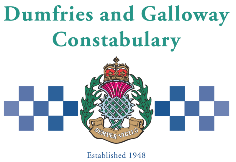 Dumfries & Galloway Constabulary Logo
Keywords: Dumfries & Galloway Constabulary