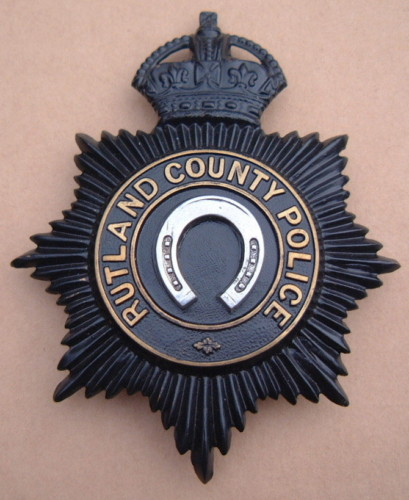Night Plate Rutland County Police
Blackened brass and WM KC night Helmet Plate
Keywords: Rutland Night Plate KC
