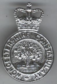 Cap Badge QC Chrome
Worn from 1953 until merger with Worcester City, Herefordshire and Shropshire Constabulary to form West Mercia Constabulary on 1st October 1967
Keywords: Badge Worcestershire