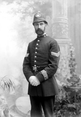 Sergeant Gordon
Photograph from an early Glass Negative

Picture submitted by Suzi Millar @ snoozimillar@btinternet.com
Keywords: Bedford