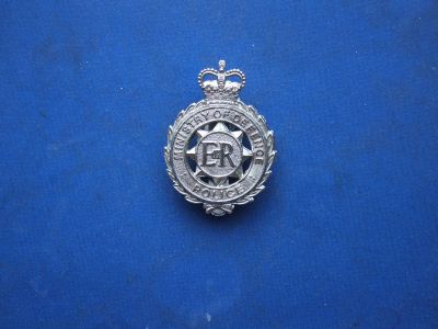 Ministry of Defence Police Cap Badge
Ministry of Defence Police Cap Badge
Keywords: MOD CB