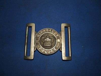 Kirkcaldy Police belt buckle
Kirkcaldy Police belt buckle
Keywords: Kirkcaldy belt buckle