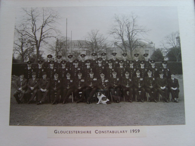 Gloucestershire Senior Officers 1959
with Chief Constable Colonel William Henn, M.V.O., C.B.E., Q.P.M.
Keywords: Gloucestershire