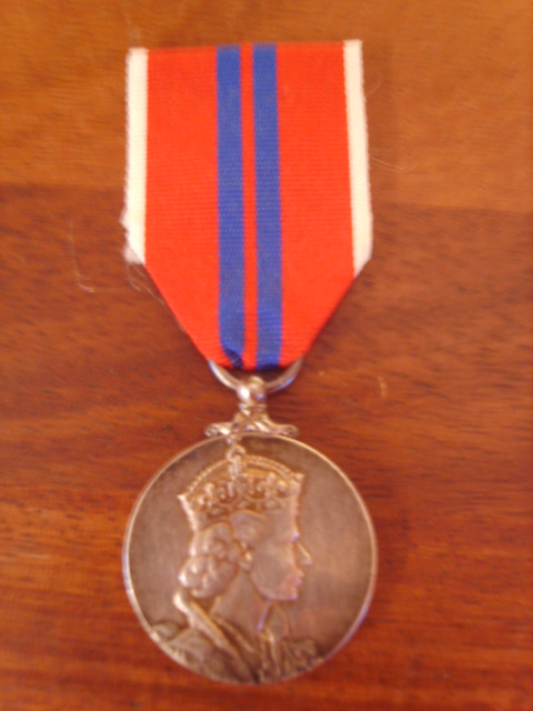 1953 QEII Coronation medal
38 medals were issued to Gloucestershire Constabulary
Keywords: Gloucestershire