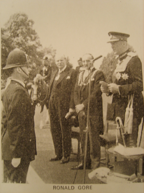 Pc Ronald Gore, Bristol Constabulary
On 9th July 1969 at the Bristol Constabulary sports ground, being awarded the Queen's commendation for bravery, by his Grace the Duke of Beaufort K.C.,P.C.,G.C.V.O. The Loed Lieutenant of Gloucester
Keywords: Bristol Constabulary