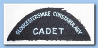 Full time police cadet shoulder flash (obsolete)
Keywords: Gloucestershire