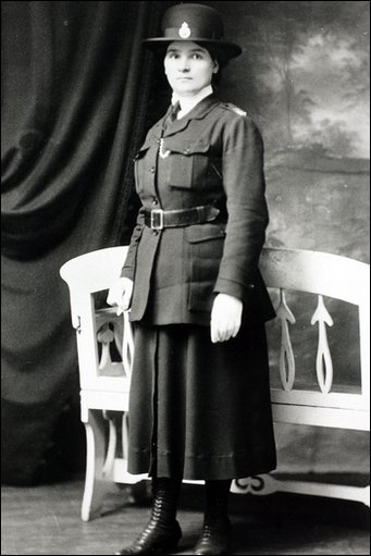 WPC Elizabeth Tonra (Gloucestershire's First Police Woman)
Born: 2/4/1896 in Lower Carrigans, Ireland. Joined Glos Police: 1/7/1919. Warrant number 4162.
