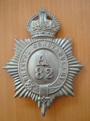 Bristol Constabulary helmet plate
Bristol Constabulary A Division KC pre-1953 chrome helmet plate
Keywords: Bristol