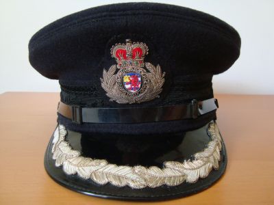 Assistant Chief Constable cap
Avon & Somerset Constabulary Assistant Chief Constable cap circa 1970s
Keywords: Avon Somerset Assistant Chief Constable
