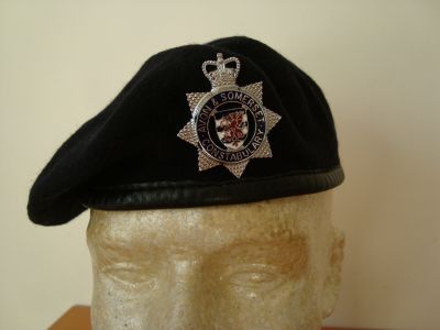 A&S dog handlers beret
Avon & Somerset Constabulary dog handlers beret circa 1998.
Keywords: Avon Somerset Dog Beret