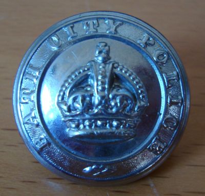 Bath City Tunic Button
Bath City Police pre-1953 chrome tunic button
Keywords: Bath