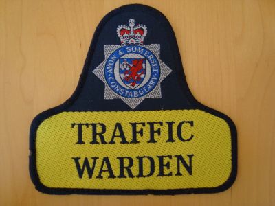 Avon & Somerset Constabulary Traffic Warden patch
Traffic Warden cloth patch
Keywords: Avon Somerset Traffic Warden patch