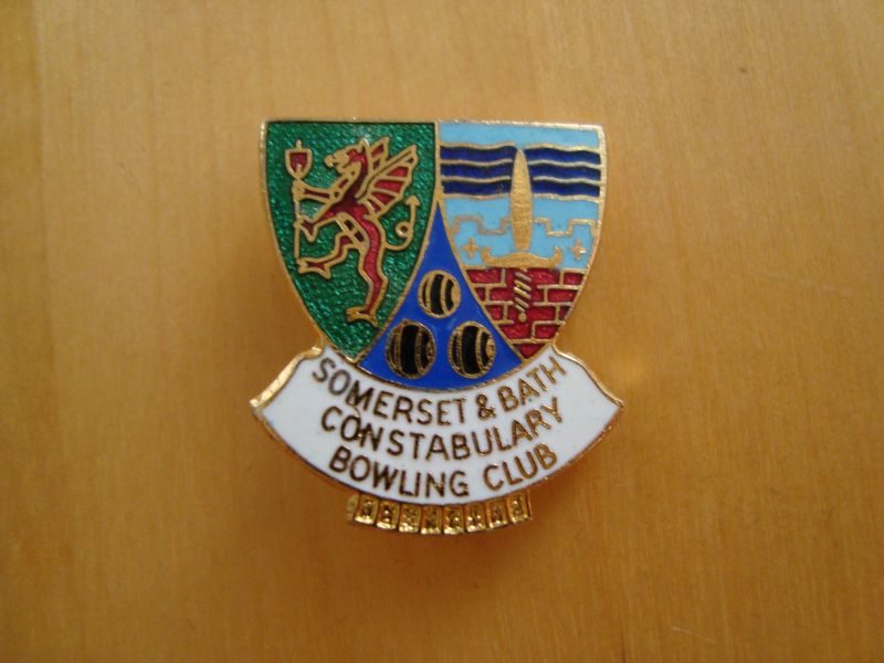 Somerset & Bath Constabulary bowling club
Somerset & Bath Constabulary bowling club pin badge
Keywords: Somerset Bath bowling pin badge
